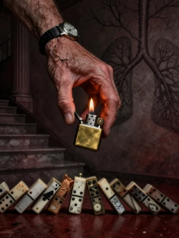 The Lighter's Fall