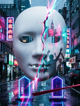 Neon Over Graves