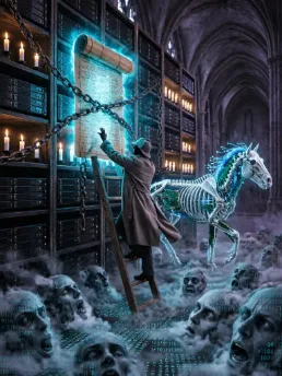 死驹低语